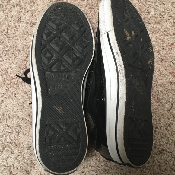 Limited edition converse black leather woman 7 - Picture 4 of 4